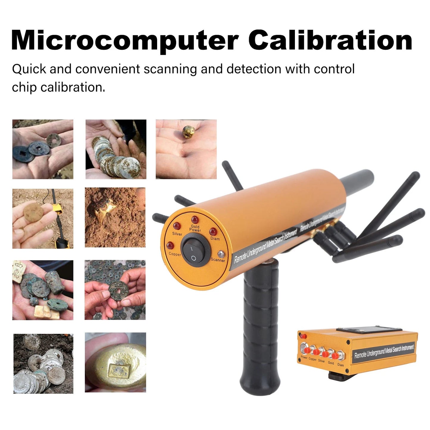Youthink Metal Detector AKS Gold Finder Pinpointer Pro