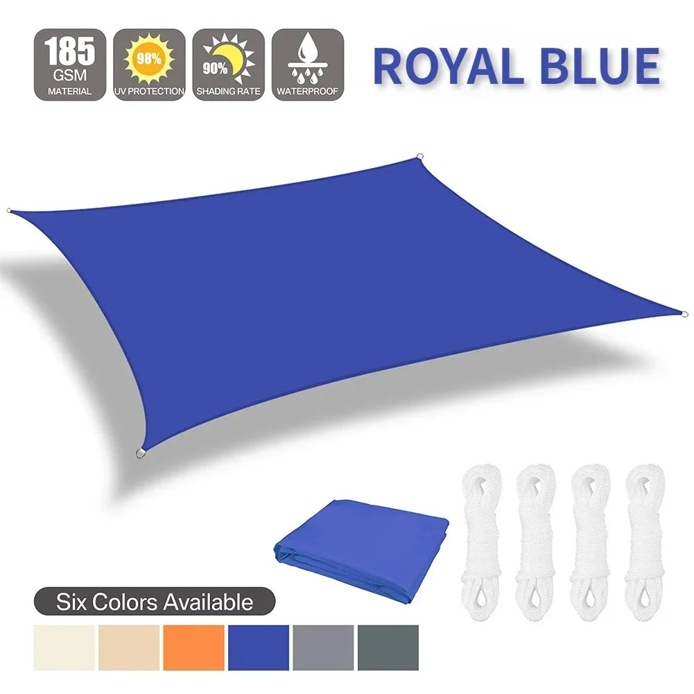 Waterproof Shade Sail Sun Shelter For Outdoor Patio Garden