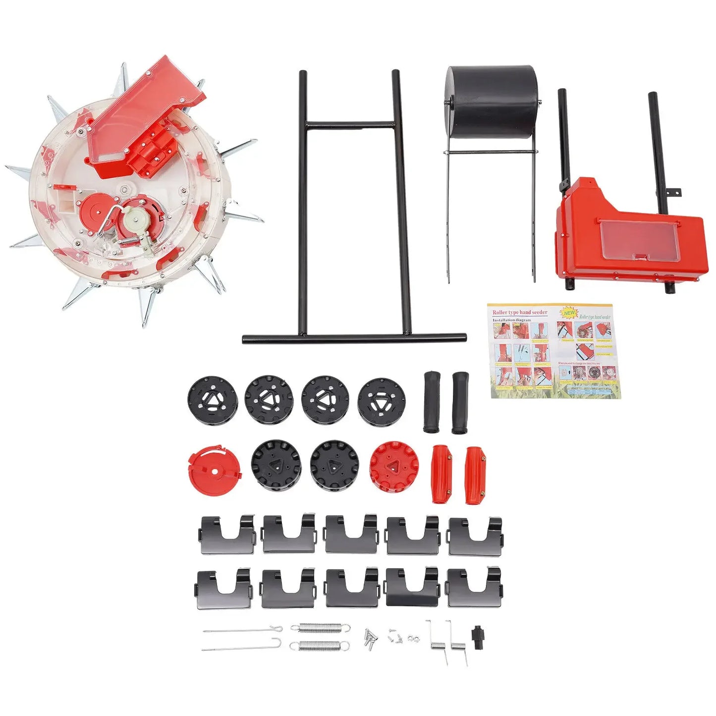 Manual Seed Planter Handheld Seeder for Garden Precision Spreader