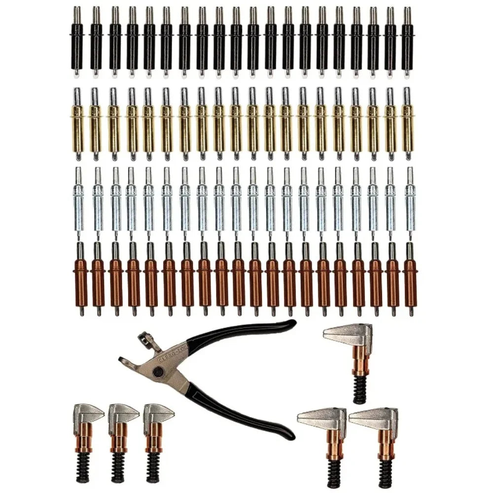 86 Piece Cleco Fastener Deluxe Kit With Clamps And Pliers