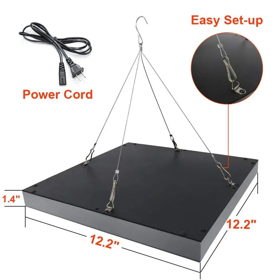 225 LED Full Spectrum Grow Light Panel For Indoor Plants
