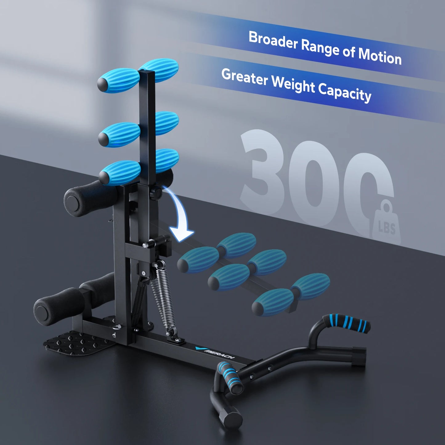 MERACH Deep Squat Machine For Glutes Legs Core And Push Up Training