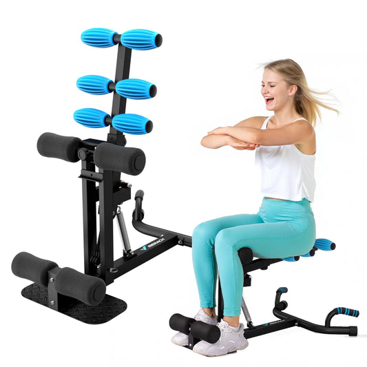 MERACH Deep Squat Machine For Glutes Legs Core And Push Up Training