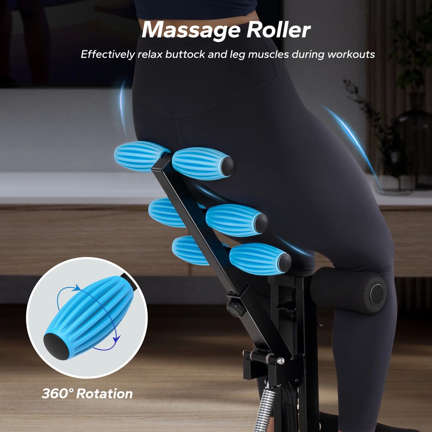 MERACH Deep Squat Machine For Glutes Legs Core And Push Up Training