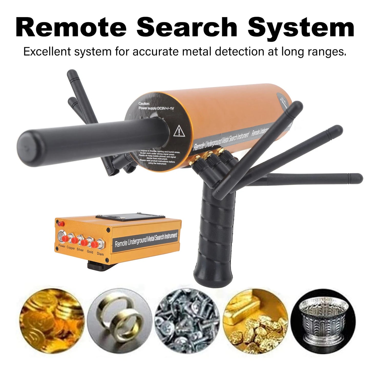 Youthink Metal Detector AKS Gold Finder Pinpointer Pro