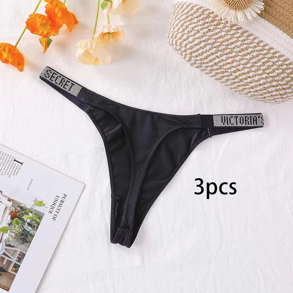 Victoria's Secret Lace Thong Panties for Women Breathable Seamless