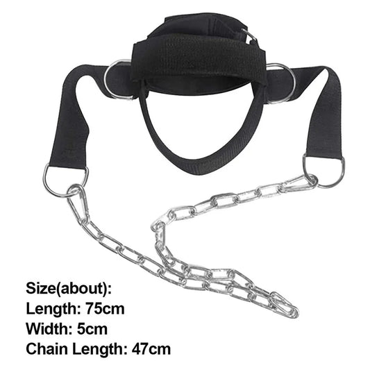 Head Harness Neck Strap For Weight Lifting And Gym Training