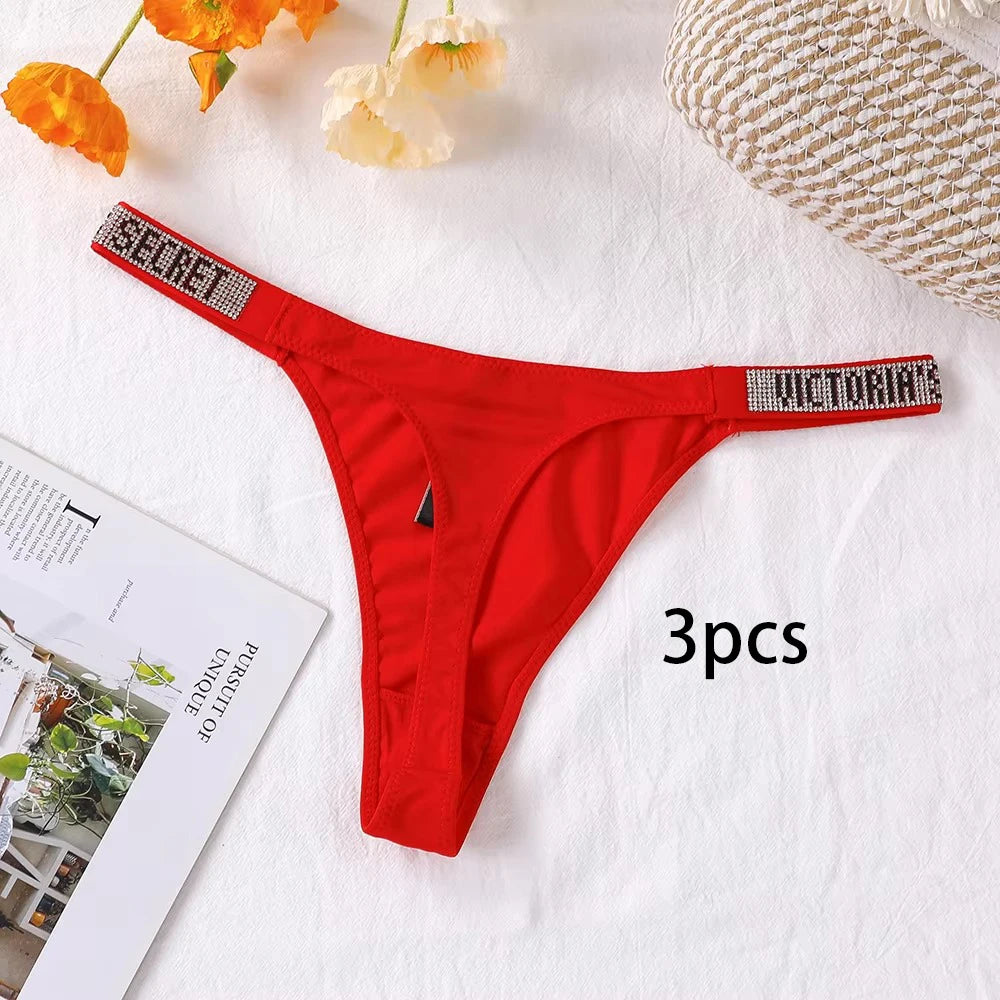 Victoria's Secret Lace Thong Panties for Women Breathable Seamless