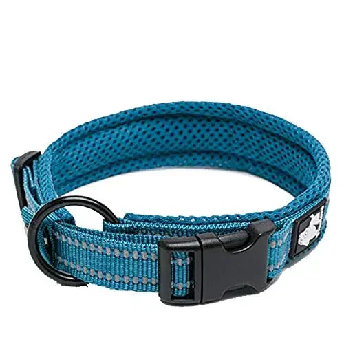 TrueLove Nylon Adjustable Padded Reflective Dog Collar TLC5011
