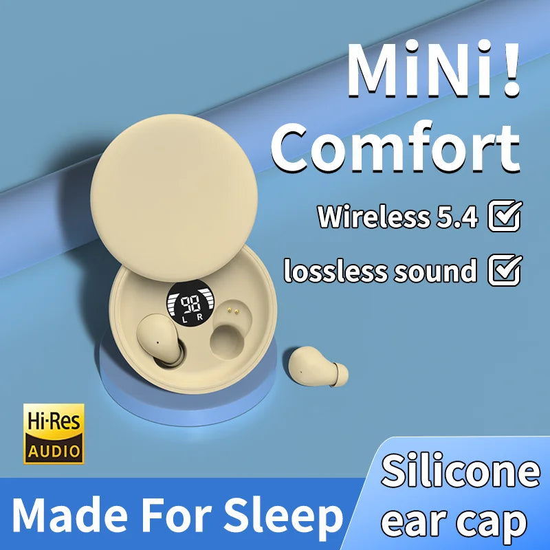 SHUKE Wireless Bluetooth Sleep Headphones With Mic Waterproof