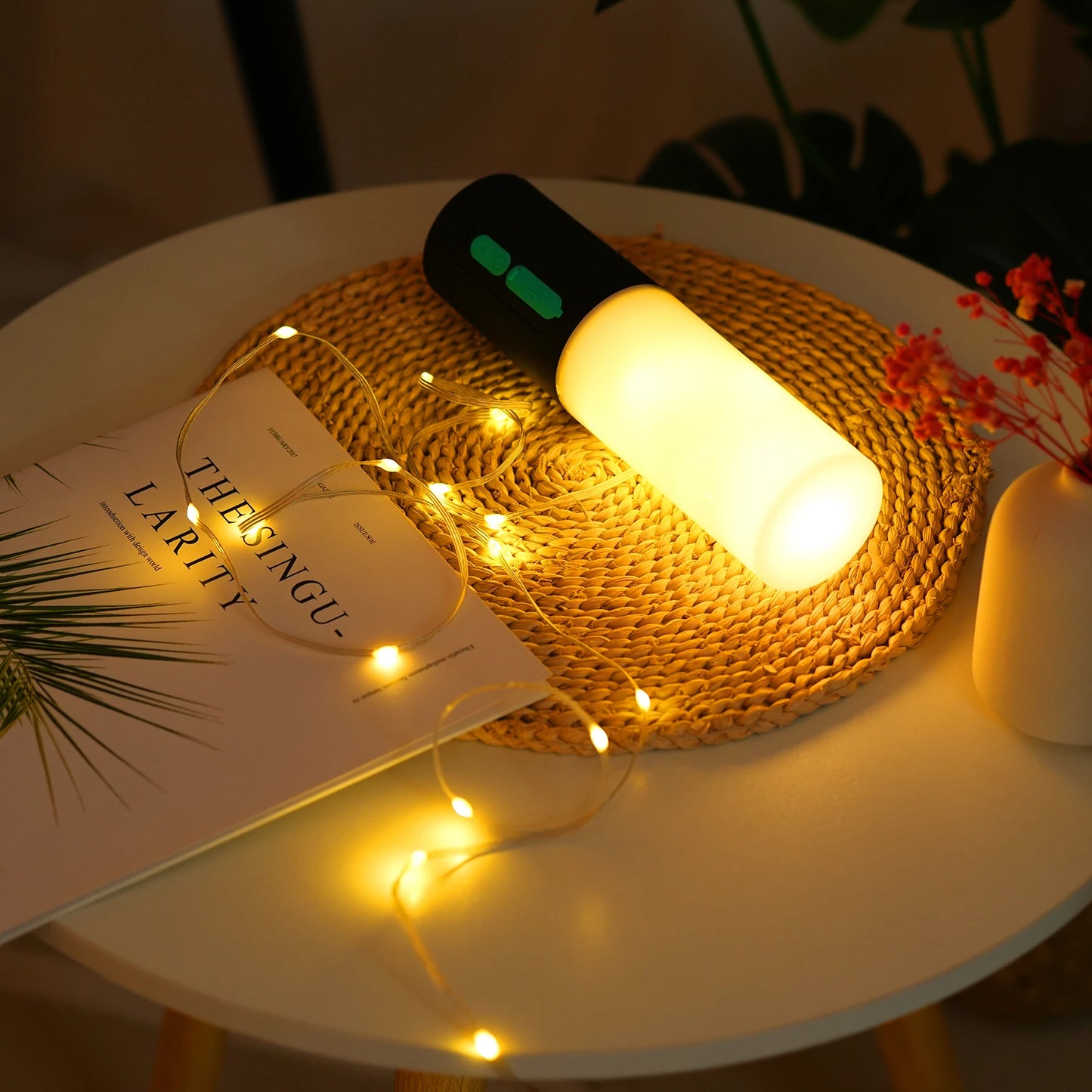 LIXADA Type C Rechargeable Outdoor Night Light Lantern With 4000mAh Battery