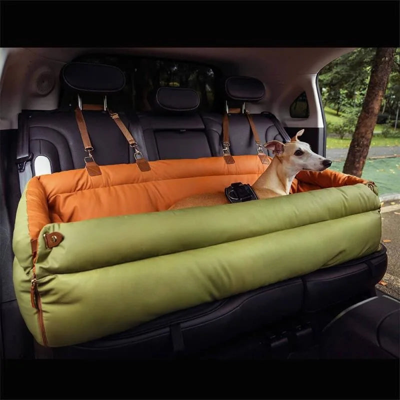 Foldable Travel Pet Car Seat Bed Anti Slip For Vehicle