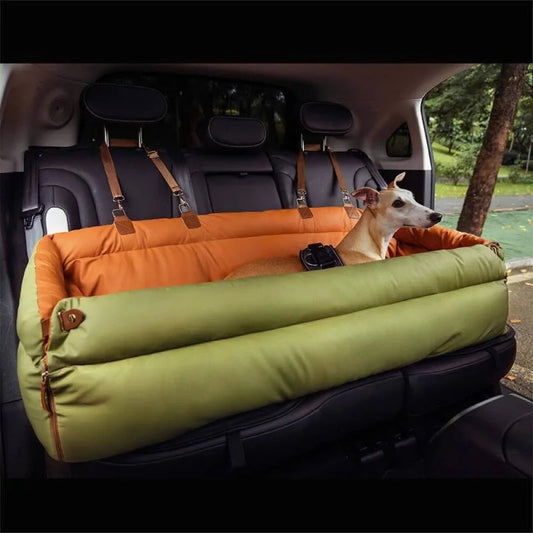 Foldable Travel Pet Car Seat Bed Anti Slip For Vehicle
