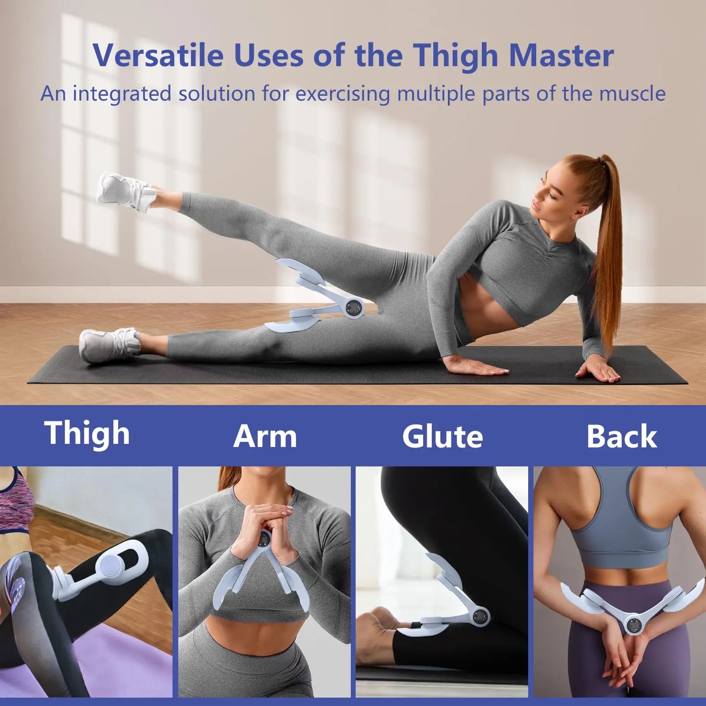 Thigh And Hip Strengthener Toning Equipment For Home Gym Women
