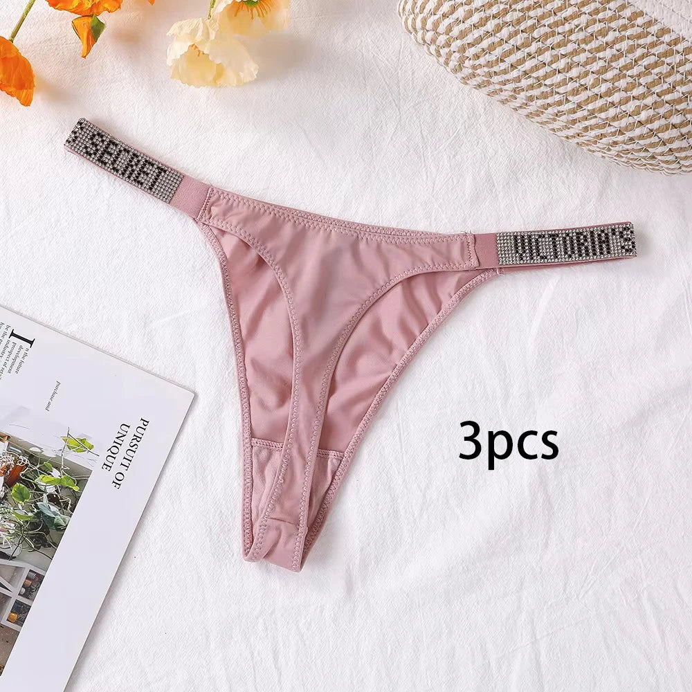 Victoria's Secret Lace Thong Panties for Women Breathable Seamless