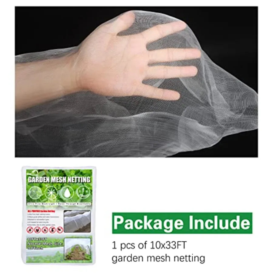 Garden Netting Ultra Fine Mesh Mosquito Netting for Plants