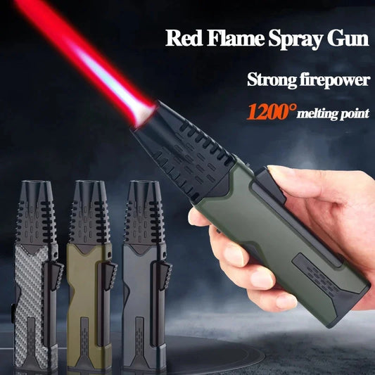 TopFlames Windproof Butane Torch Lighter 1300 Degree Jet Flame Welding Torch