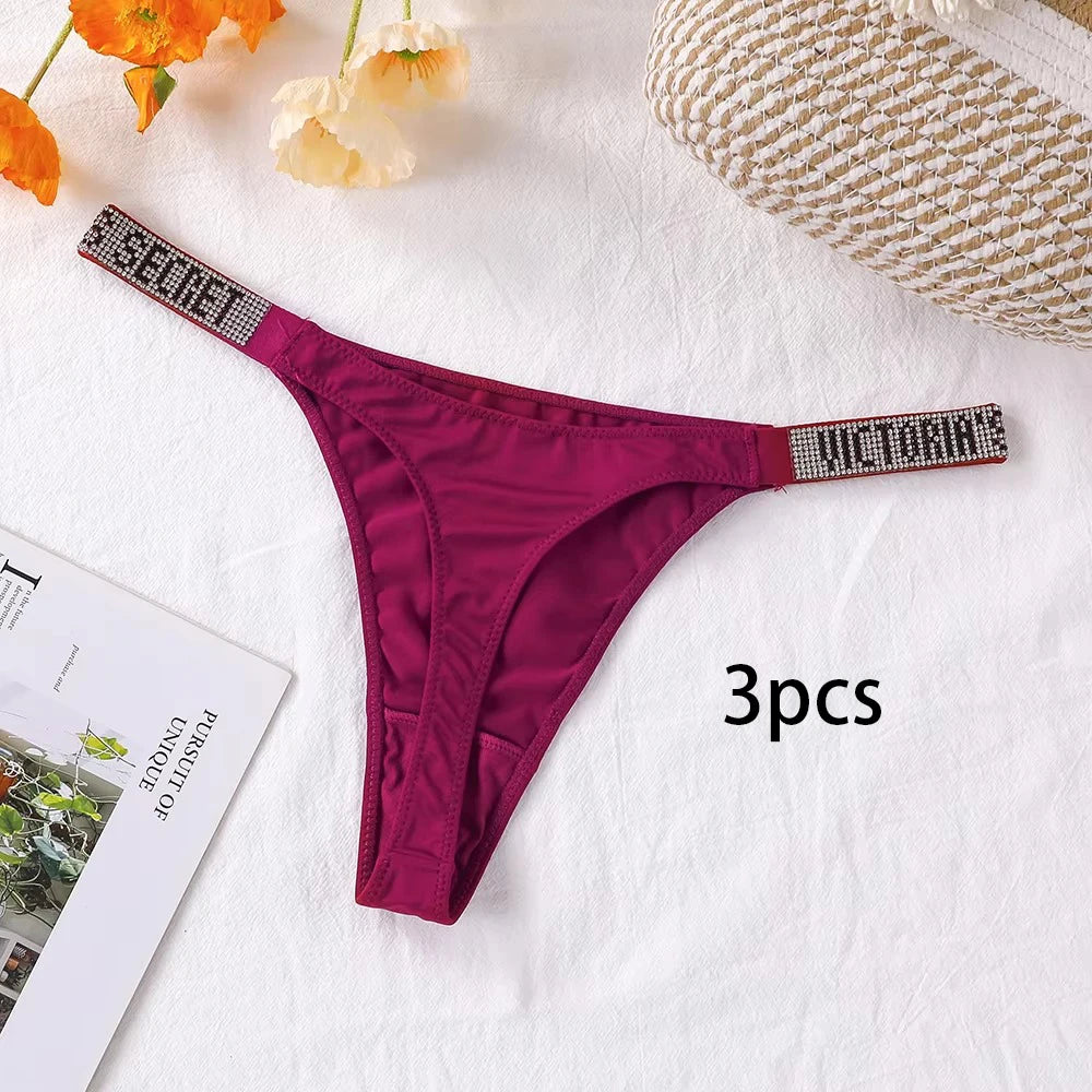 Victoria's Secret Lace Thong Panties for Women Breathable Seamless