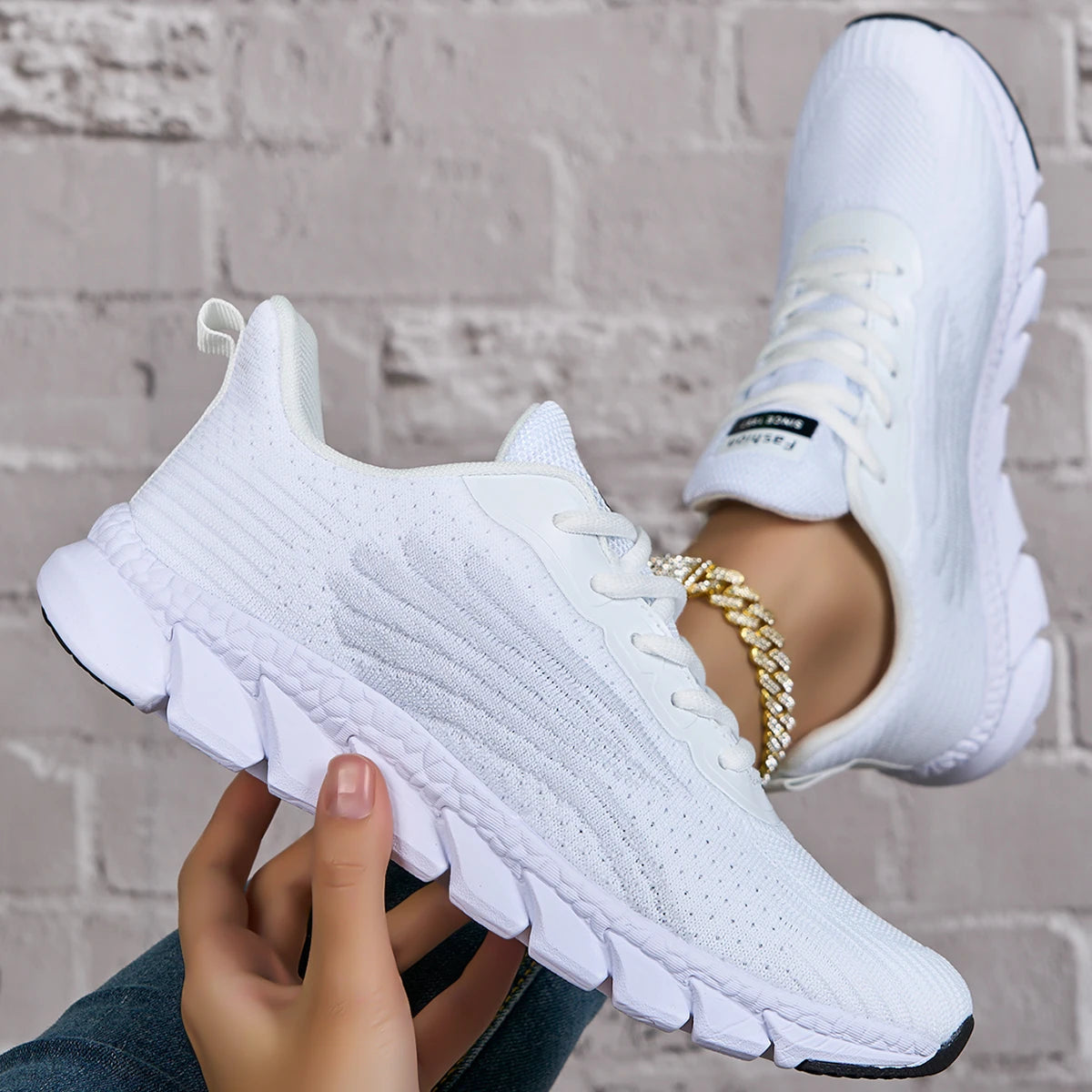 Orthopedic Women Walking Sneakers Lightweight Air Running Shoes