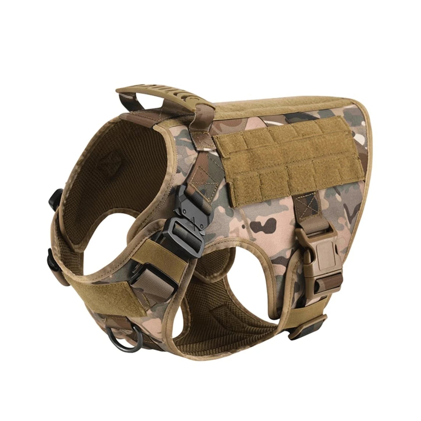 PETRAVEL CN Tactical Dog Harness Vest With Molle Pouches