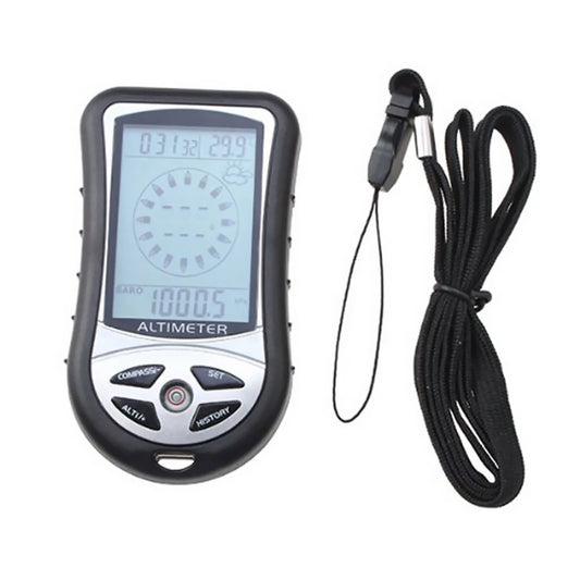 8 In 1 Handheld Digital Altimeter Compass Thermometer Barometer Backlight