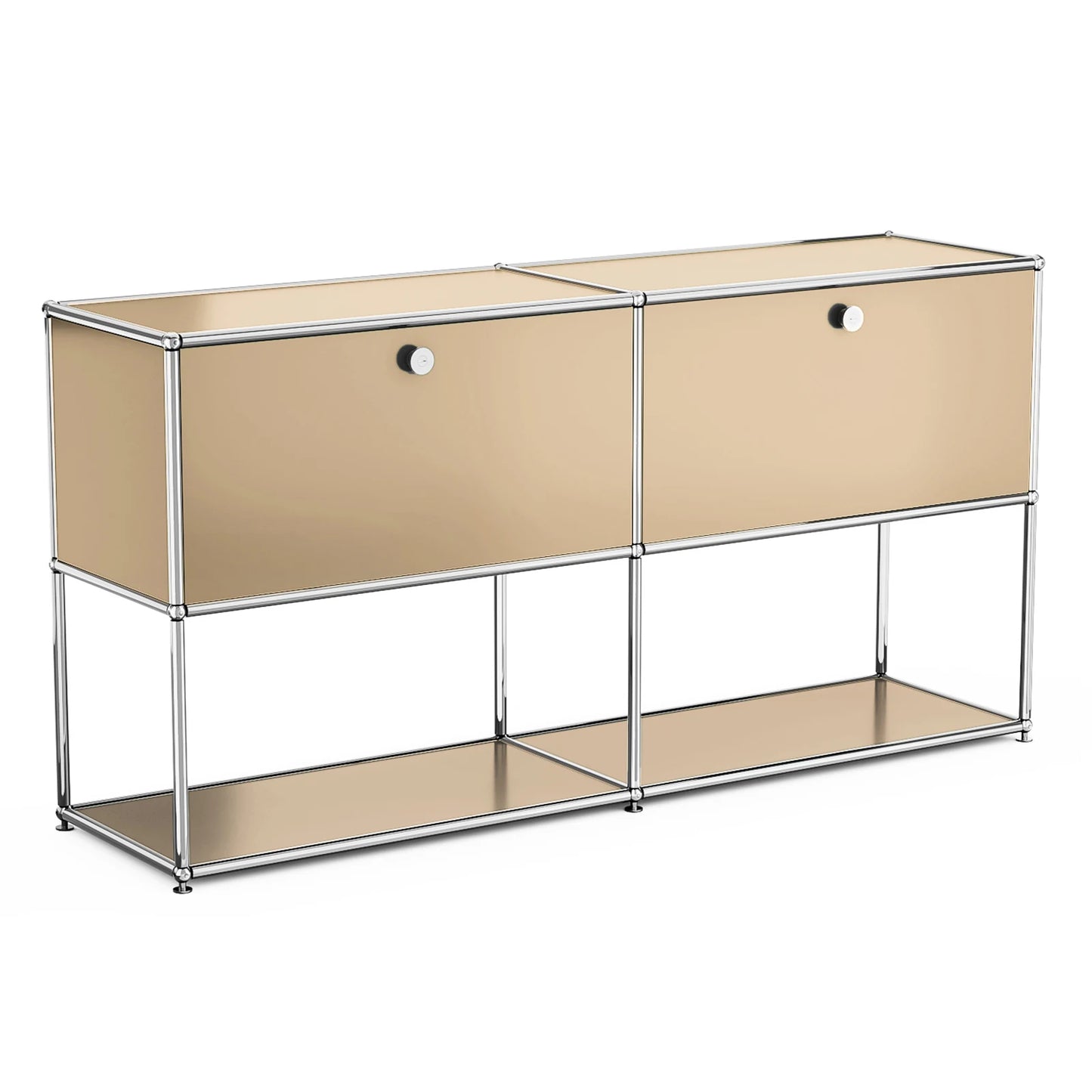 Furgle Modern Modular Metal Storage Cabinet Sideboard