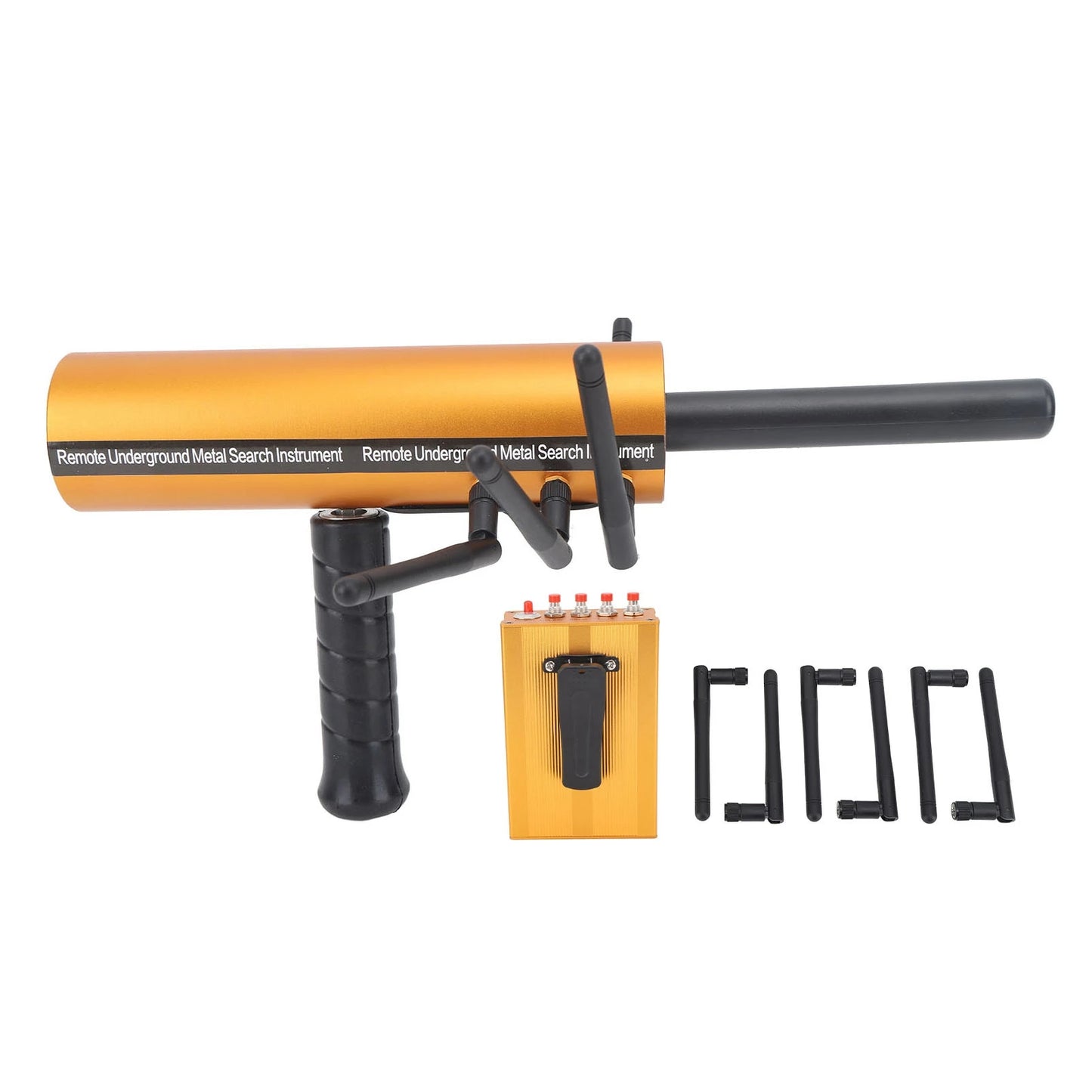 AKS Metal Detector Pinpointer 6 Antenna For Accurate Gold Detection
