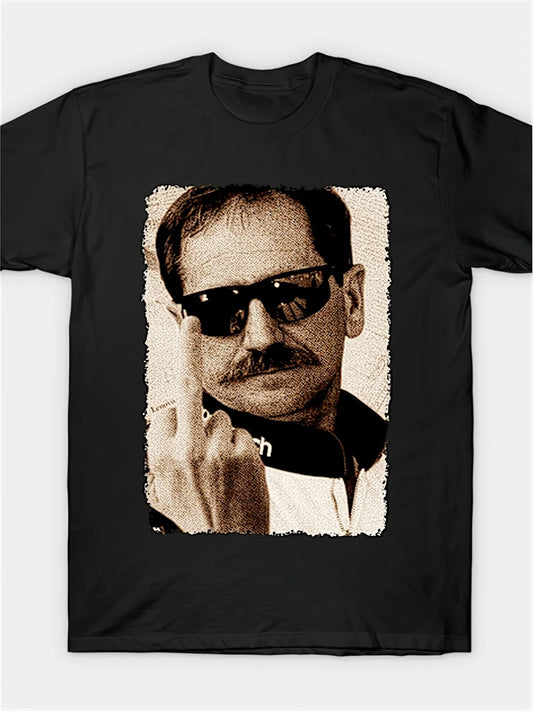 MNHK Men's Dale Earnhardt The Intimidator Graphic Tee