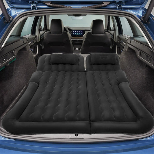 Heavy Duty Car Air Mattress With Pump And Headrests