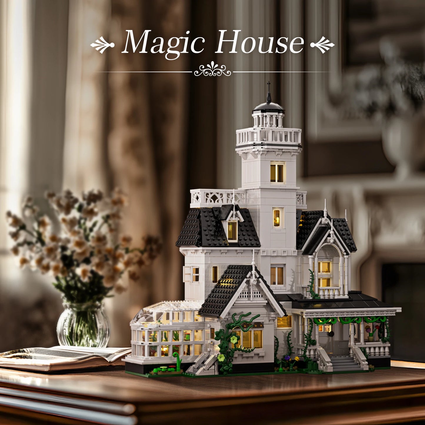 Magic House Blocks Set Compatible With Lego Building Toys