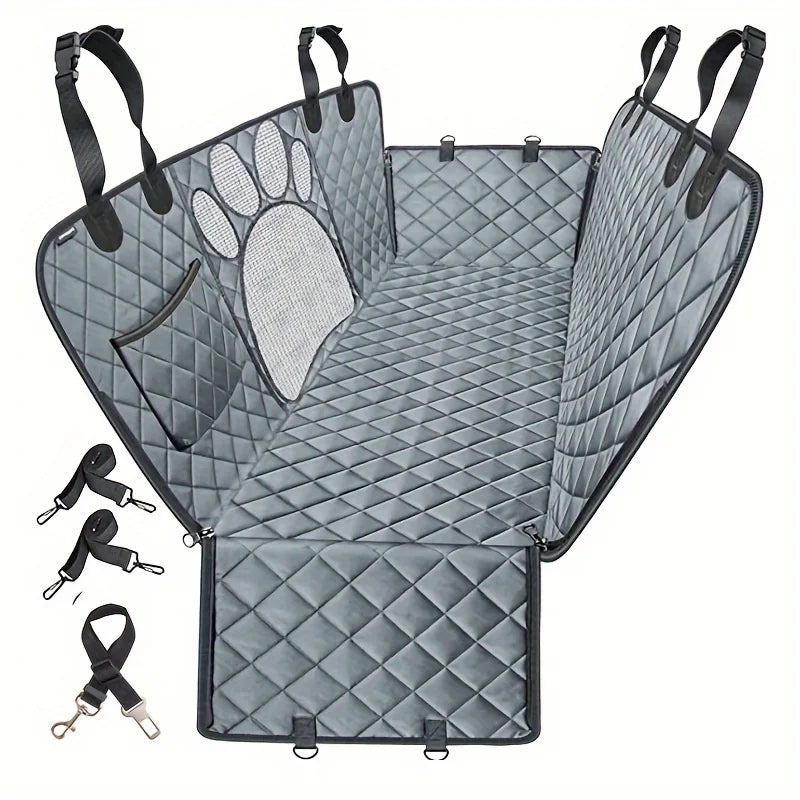 Waterproof Dog Seat Cover Hammock For Cars Anti Slip