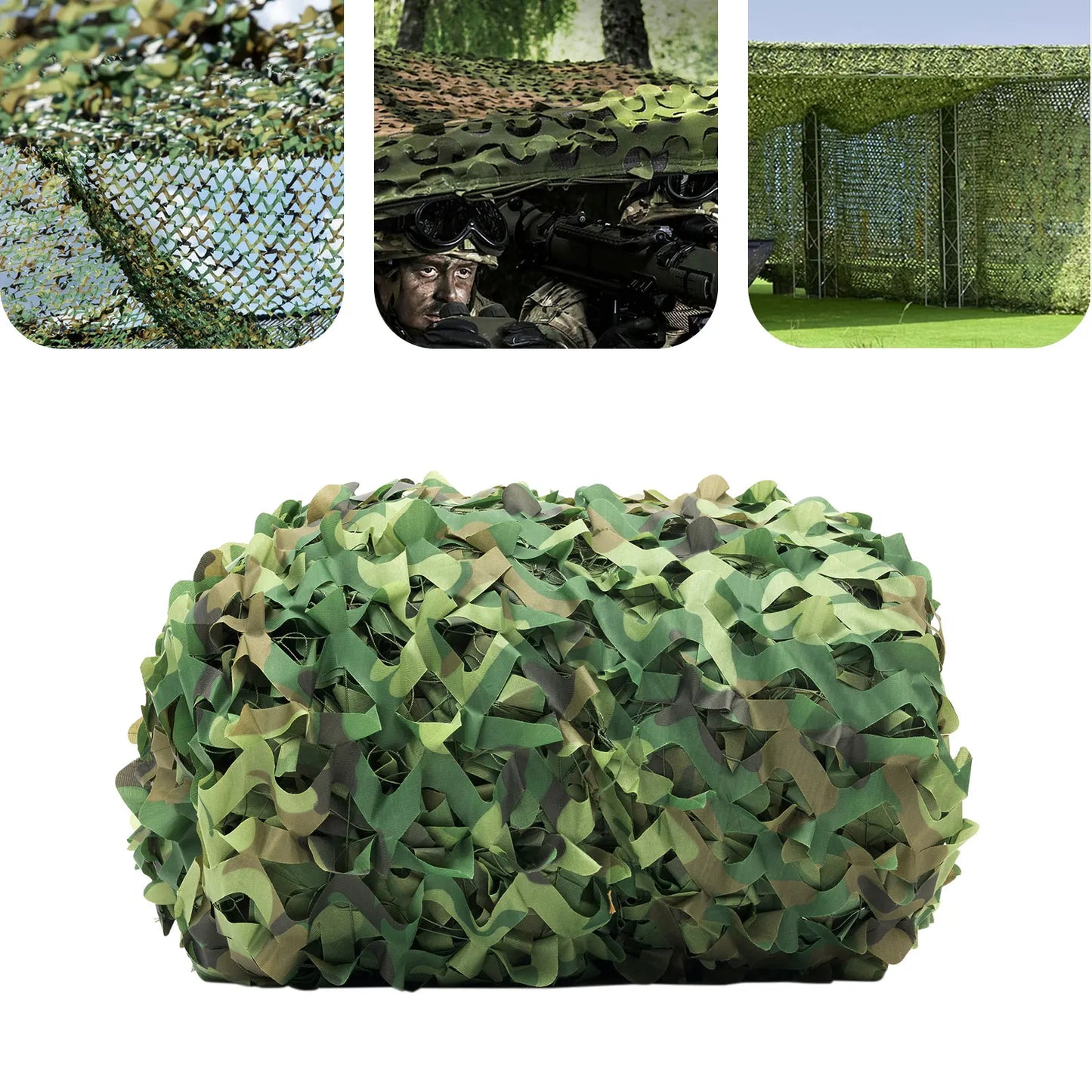 Bymaocar Camouflage Netting For Outdoor Camping Hunting And Activities