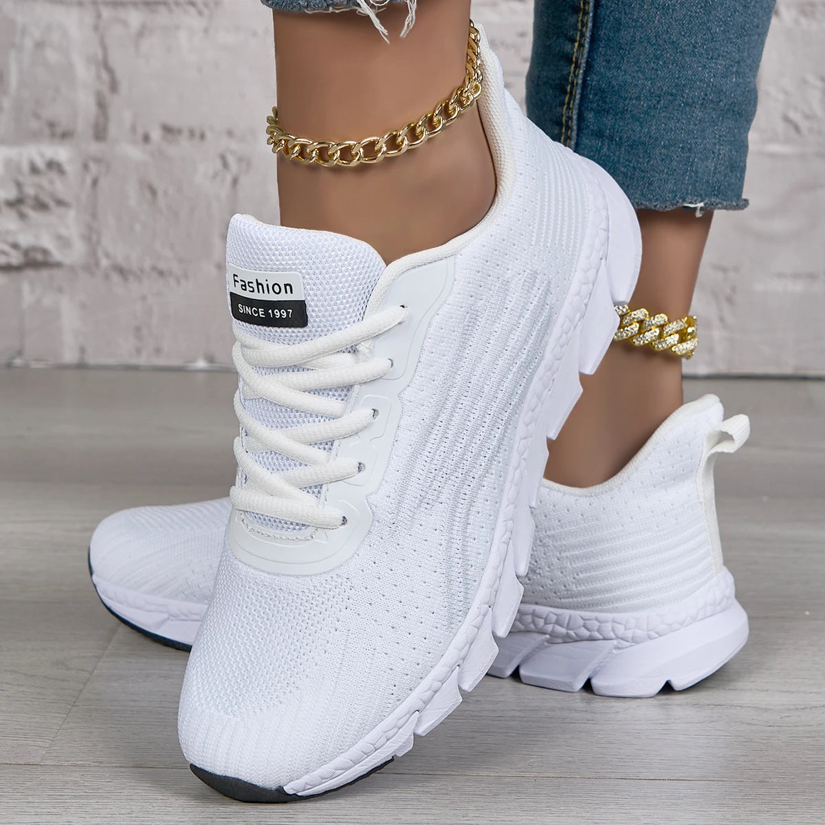 Orthopedic Women Walking Sneakers Lightweight Air Running Shoes