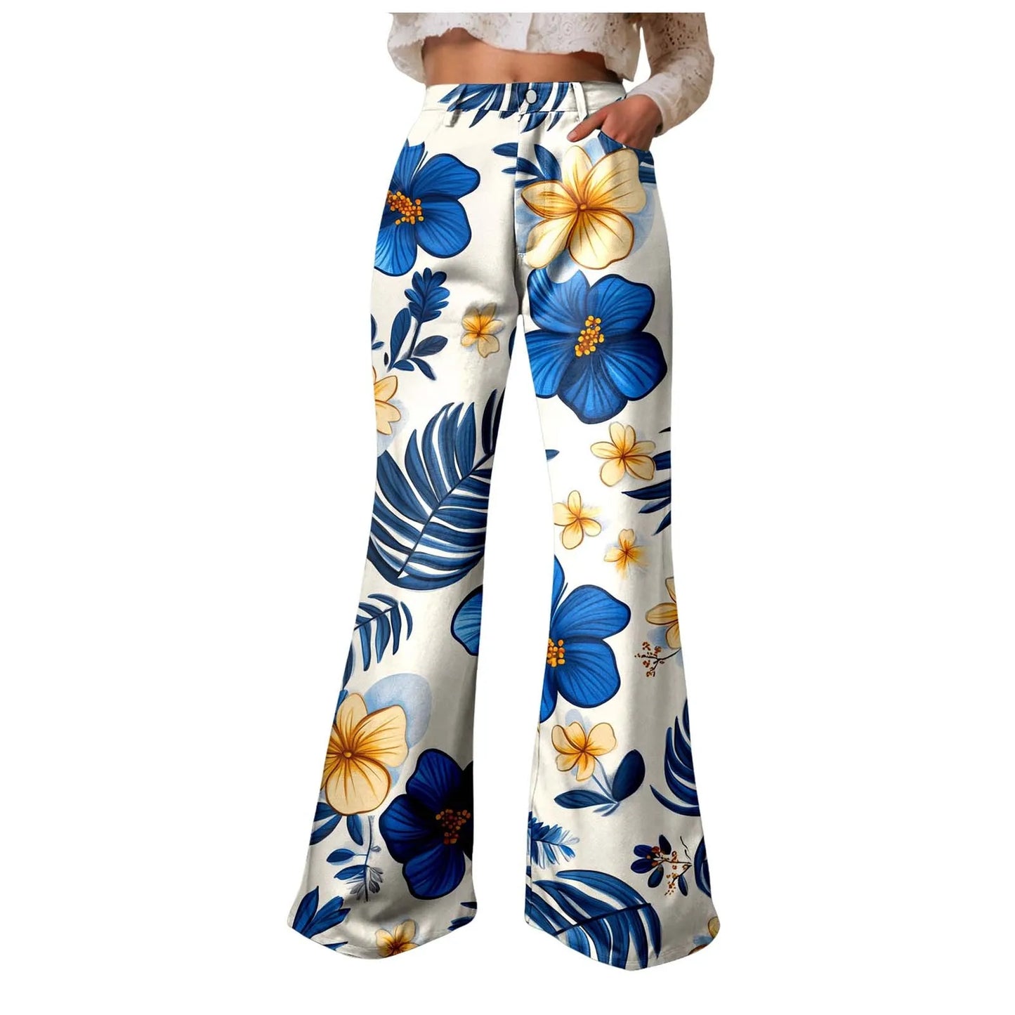 Baggy High Waist Wide Leg Jeans For Women Washed Denim