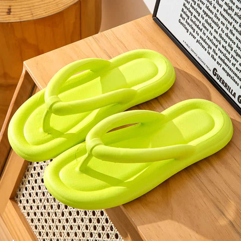 Soft Sole EVA Womens Flip Flops Non Slip Cloud Slippers