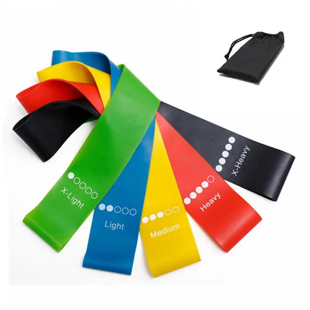 TPE Resistance Bands Set For Strength Training And Yoga Exercise