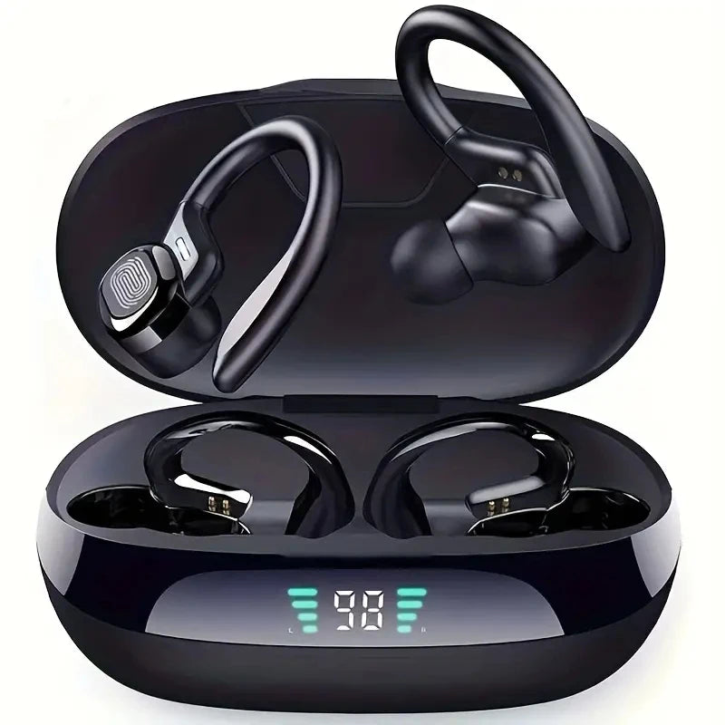 SHUKE Bluetooth Earbuds Wireless Earphones Sport EarHook Headset 9D