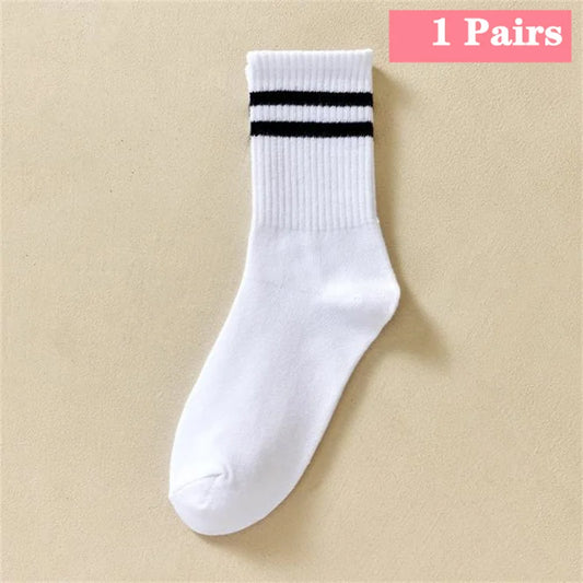 GIOIO Football Socks Non Slip Silicone Dots Mid Calf Sports