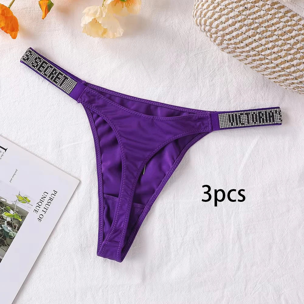 Victoria's Secret Lace Thong Panties for Women Breathable Seamless
