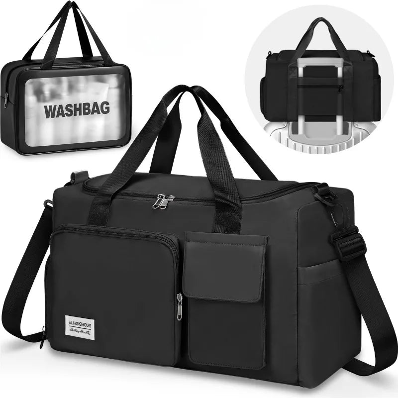 Large Capacity Travel Duffel Bag for Women Gym Yoga