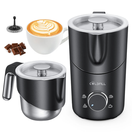 UHOST Milk Frother And Steamer 8 In 1 Electric Coffee
