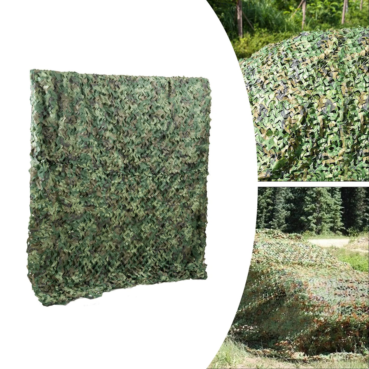Bymaocar Camouflage Netting For Outdoor Camping Hunting And Activities