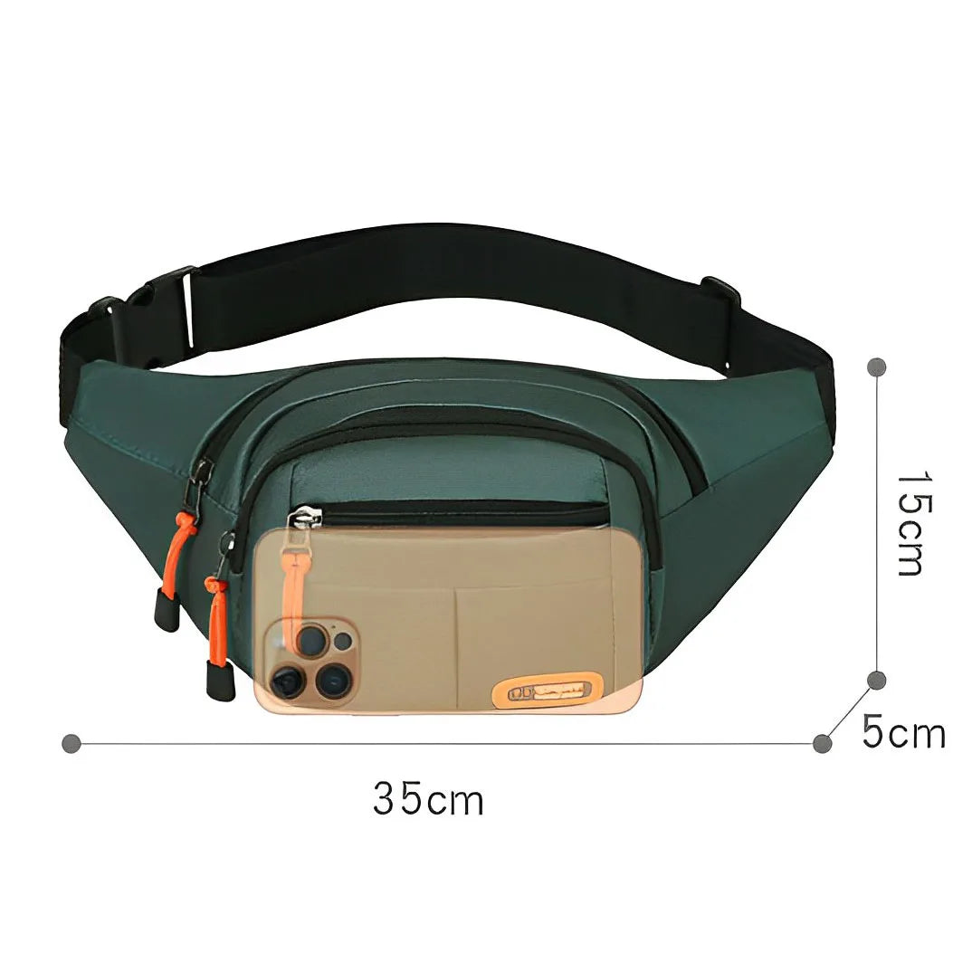 Waterproof Mobile Waist Bag For Men And Women Large Capacity
