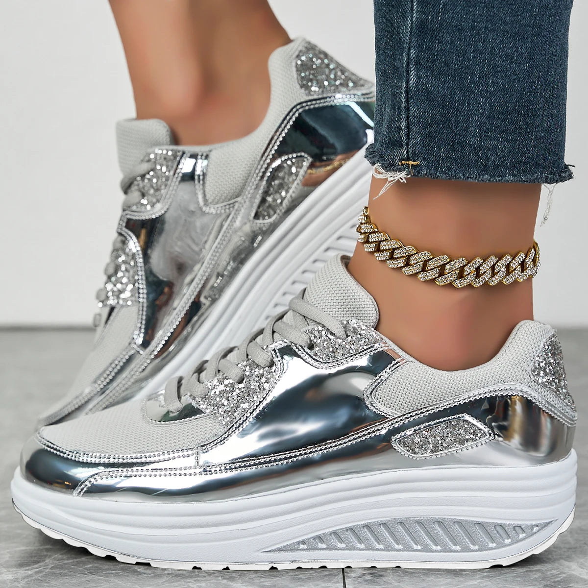 Women Orthopedic Sneakers Walking Shoes Lightweight Casual Running Shoes