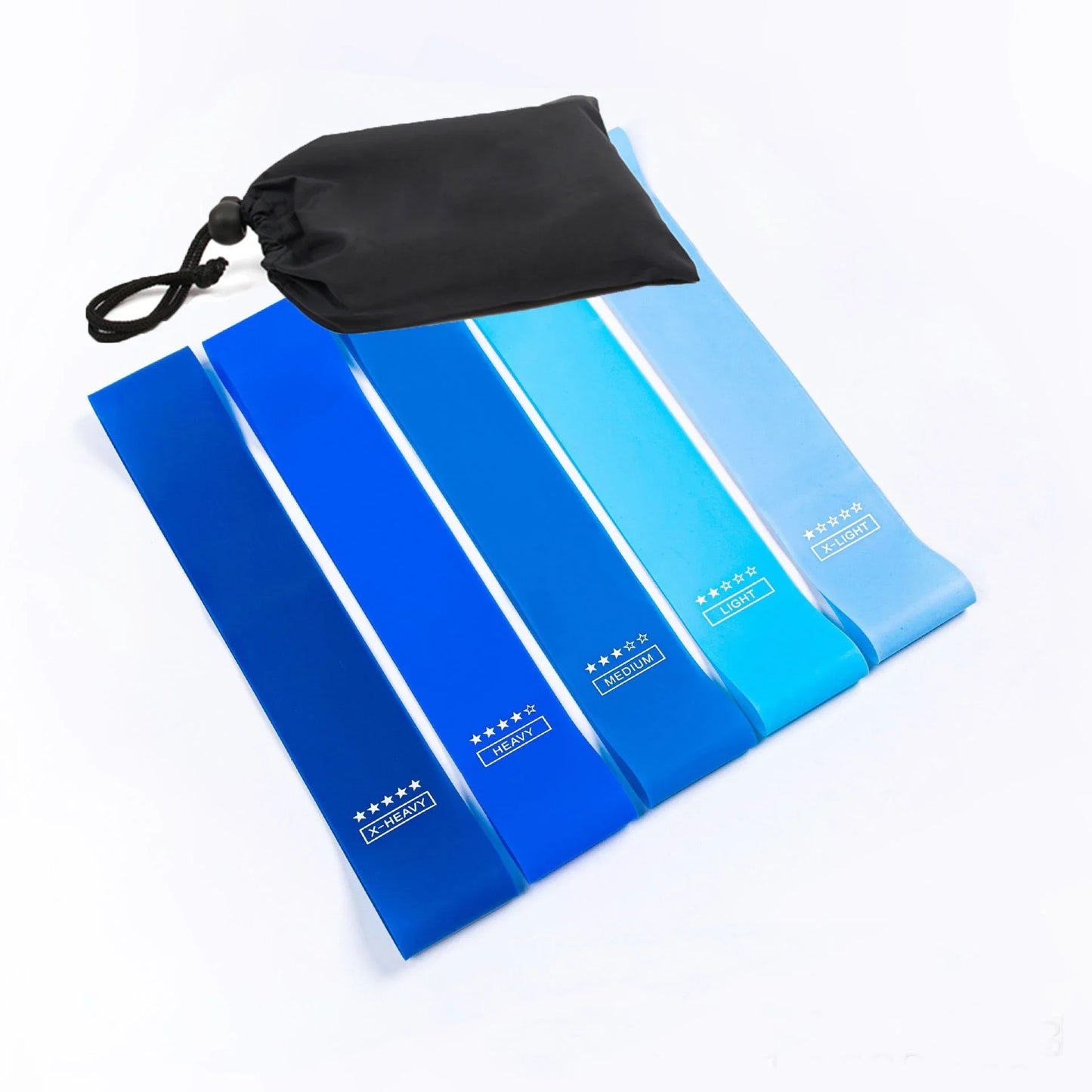 TPE Resistance Bands Set For Strength Training And Yoga Exercise