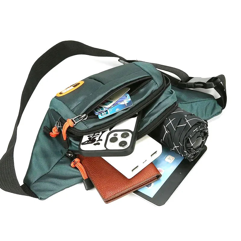 Waterproof Mobile Waist Bag For Men And Women Large Capacity