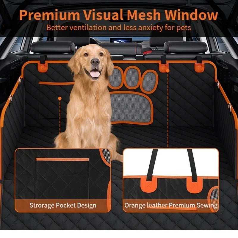 Waterproof Dog Seat Cover Hammock For Cars Anti Slip