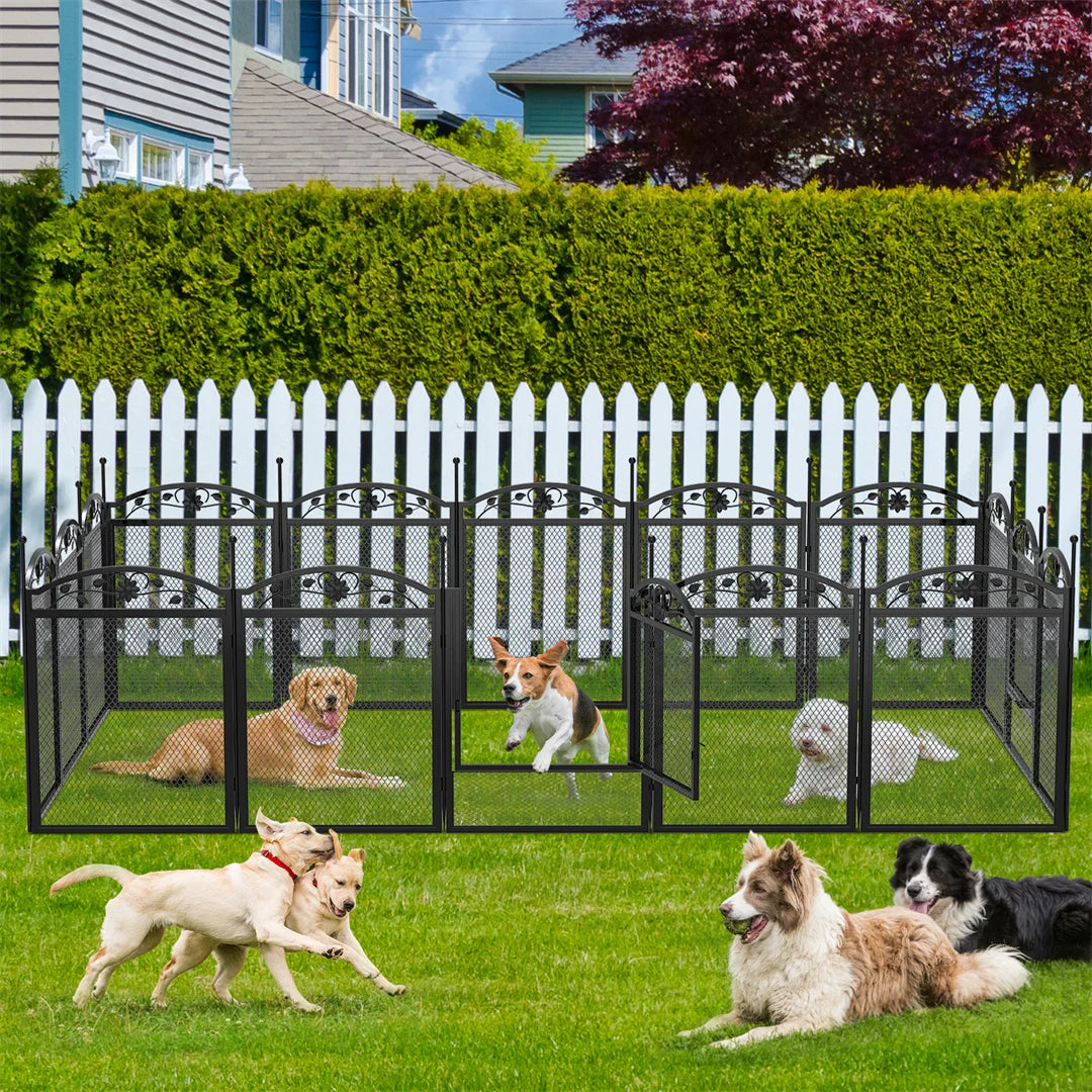 BINGOPAW Heavy Duty Dog Playpen DIY Outdoor Indoor Waterproof Pad