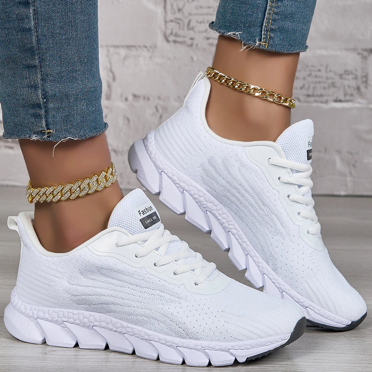 Orthopedic Women Walking Sneakers Lightweight Air Running Shoes