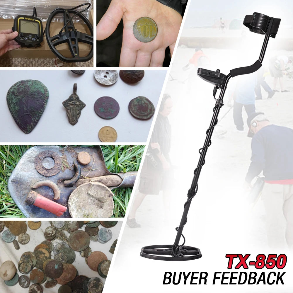 TX 850 Underground Metal Detector Treasure Hunter All Metal